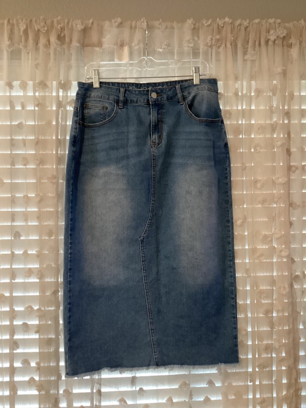 NUGGLES Women’s Medium Blue Denim Skirt